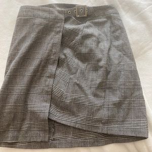 mini skirt plaid
